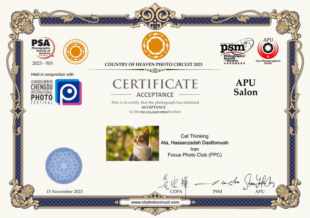 4th-COUNTRY-OF-HEAVEN-PHOTO-CIRCUIT-2023-APU-salon-Certificate